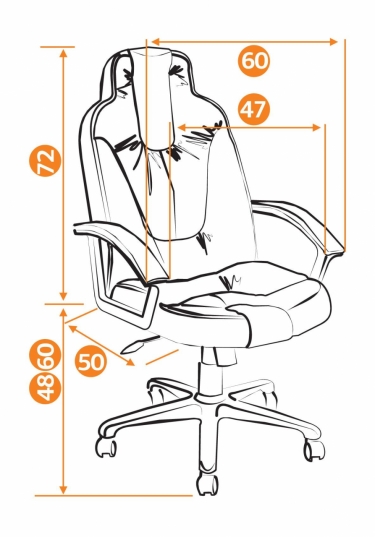 Компьютерное кресло Tetchair NEO 3 Черный/синий