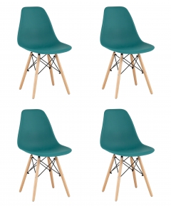 Стул Stool Group Style DSW x4 Темно-бирюзовый