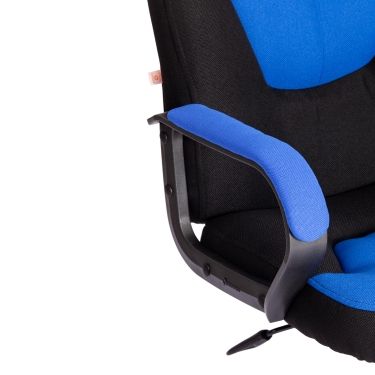 Кресло Tetchair NEO 2 22 ткань Черный/синий 2603/2601