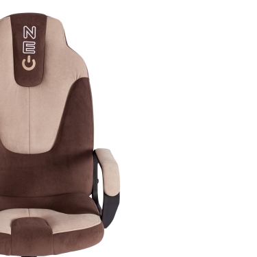 Кресло Tetchair NEO 2 22 флок Коричневый/бежевый 6/7