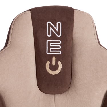 Кресло Tetchair NEO 2 22 флок Коричневый/бежевый 6/7