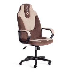 Кресло Tetchair NEO 2 22 флок Коричневый/бежевый 6/7