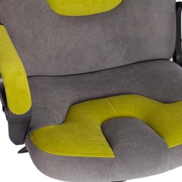 Кресло Tetchair NEO 2 22 флок Серый/олива 29/23