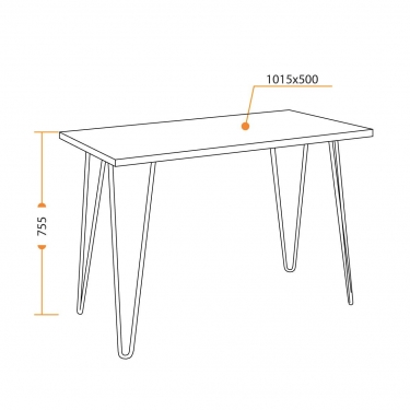 Cтол Tetchair WD-06 Oak