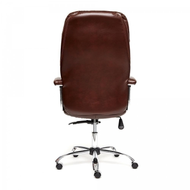 Кресло Tetchair SOFTY LUX кож/зам, коричневый, 2 TONE