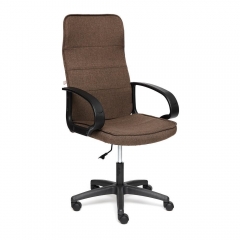 Кресло Tetchair WOKER ткань, коричневый, 3М7-147