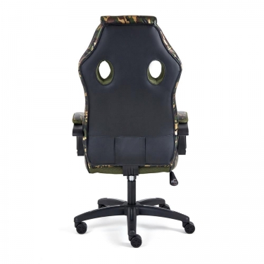 Кресло Tetchair RACER GT MILITARY кож/зам/ткань, хаки/хаки, TW 28