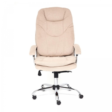 Кресло Tetchair SOFTY LUX флок , бежевый, 7