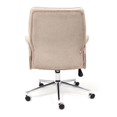 Кресло Tetchair YORK флок , бежевый, 7