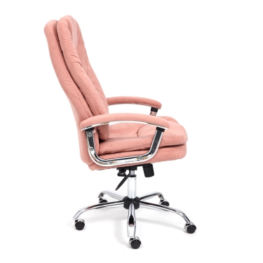 Кресло Tetchair SOFTY LUX флок , розовый, 137