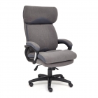 Кресло Tetchair DUKE флок/ткань, серый/серый, 29/TW-12