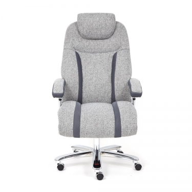 Кресло Tetchair TRUST ткань, серый/серый, MJ190-21/TW-12