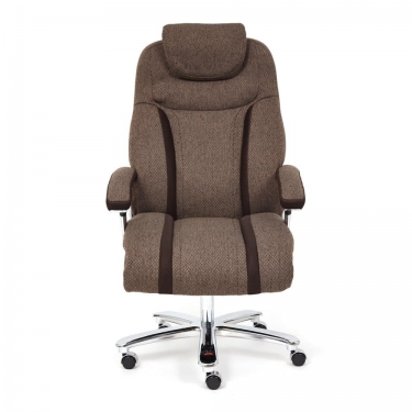 Кресло Tetchair TRUST ткань, коричневый/коричневый , MJ190-7/TW-24