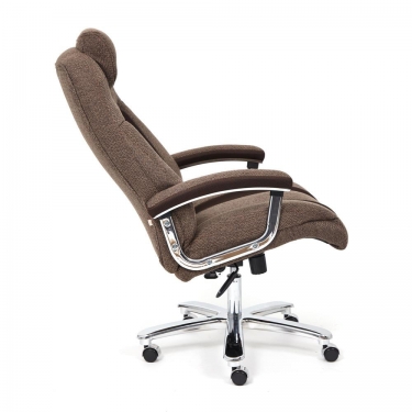 Кресло Tetchair TRUST ткань, коричневый/коричневый , MJ190-7/TW-24