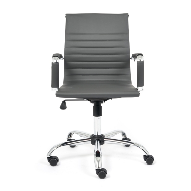 Кресло Tetchair URBAN-LOW кож/зам, металлик, 36