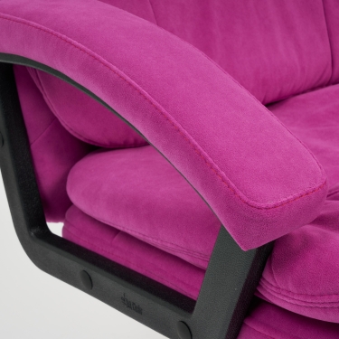 Кресло Tetchair COMFORT LT флок , фиолетовый, 138