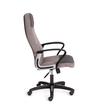 Кресло Tetchair ADVANCE ткань/кож/зам, серый, фостер 19/C 36