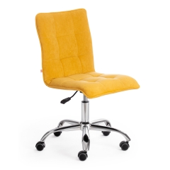 Кресло Tetchair ZERO велюр Clermon, горчичный, 170
