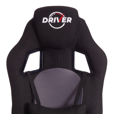 Кресло Tetchair DRIVER 22 ткань, черный/серый, 2603/TW-12