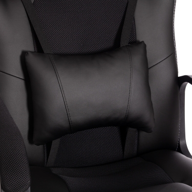 Кресло Tetchair DRIVER 22 кож/зам/ткань, черный/черный , 36-6/TW-11