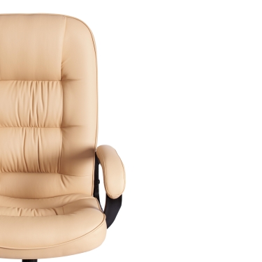 Кресло Tetchair СН9944 22 хром кож/зам, бежевый, 36-34