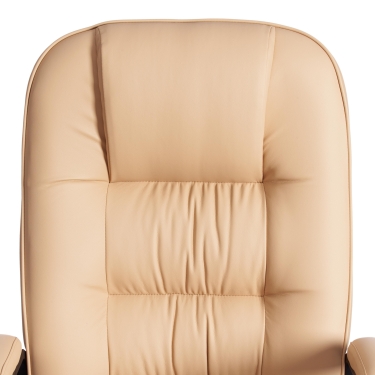 Кресло Tetchair СН9944 22 хром кож/зам, бежевый, 36-34