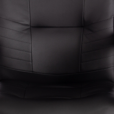 Кресло Tetchair MAXIMA Хром 22 кож/зам, черный, 36-6