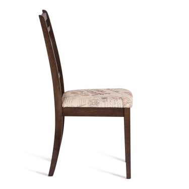 Стул Tetchair Picasso PC-SC дерево гевея, 45х53х97см, Tobacco, ткань Прованс 11