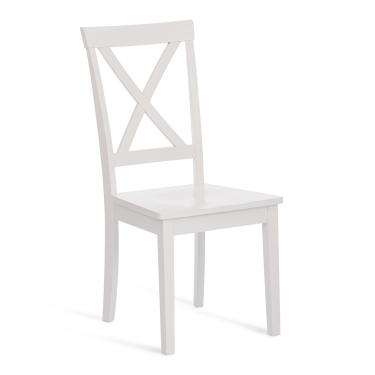 Стул Tetchair GOLFI Гольфи дерево гевея/мдф, 44x54x95, pure white 402