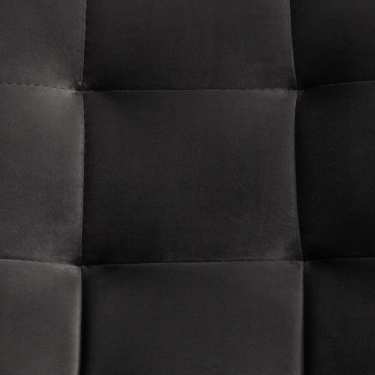 Стул полубарный Tetchair CHILLY mod. 7095пб ткань/металл, 53x44x94 см, высота до сиденья 66 см, серый barkhat 26/черный