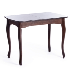Стол Tetchair CATERINA PROVENCE бук, мдф, 100+30x70x75 см, Cappuchino