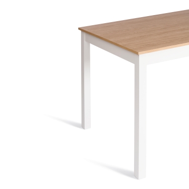 Обеденный комплект Tetchair Хадсон 2 стол + 4 стула/ Hudson 2 Dining Set butter white