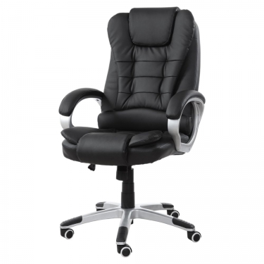Кресло с массажным модулем BRABIX BRABIX Comfort MS-003 Черный