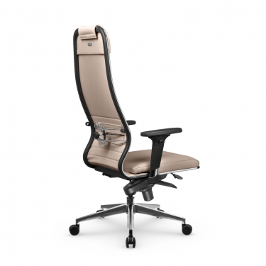 Кресло руководителя Метта Metta L 1m 38К2/2D Infinity Easy Clean MPES Комплект 2 Темно-бежевое