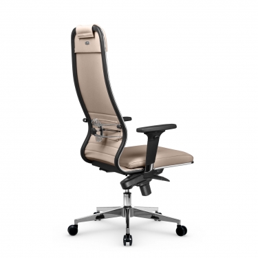 Кресло руководителя Метта Metta L 1m 38К2/2D Infinity Easy Clean MPES Комплект 3 Темно-бежевое
