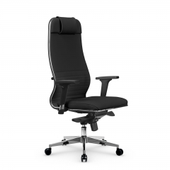 Кресло руководителя Метта Metta L 1m 38К2/2D Infinity Easy Clean MPES Комплект 3 Черное