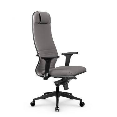 Кресло руководителя Метта Metta L 1m 38К2/2D Infinity Easy Clean MPES Комплект 4 Серое