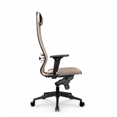 Кресло руководителя Метта Metta L 1m 38К2/2D Infinity Easy Clean MPES Комплект 4 Темно-бежевое