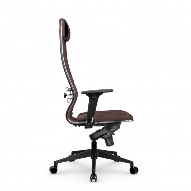 Кресло руководителя Метта Metta L 1m 38К2/2D Infinity Easy Clean MPES Комплект 4 Темно-коричневое