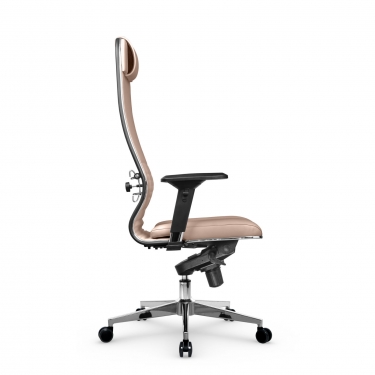 Кресло руководителя Метта Мetta L 1m 38K2/4D Infinity Easy Clean MPES Комплект 3 Темно-бежевое