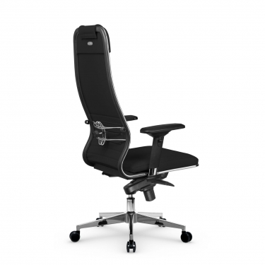 Кресло руководителя Метта Мetta L 1m 38K2/4D Infinity Easy Clean MPES Комплект 3 Черное