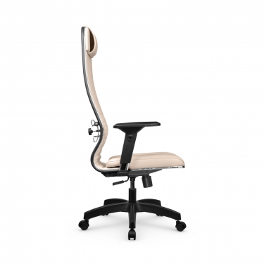 Кресло руководителя Метта Мetta L 1m 38K2/4D Infinity Easy Clean MPES Комплект 6 Молочное