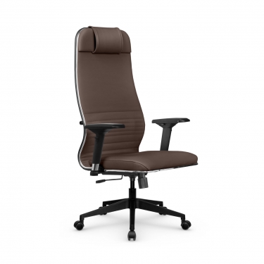 Кресло руководителя Метта Мetta L 1m 38K2/4D Infinity Easy Clean MPES Комплект 8 Темно-коричневое