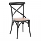 Стул Tetchair CROSS mod.CB2001 дерево береза, 49.553.587, черный