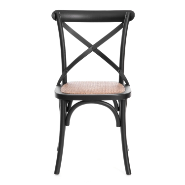 Стул Tetchair CROSS mod.CB2001 дерево береза, 49.553.587, черный