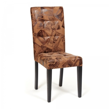Стул Tetchair DITTA Бук, 1010650440, ножки wenge, ткань коричневый mega office 34