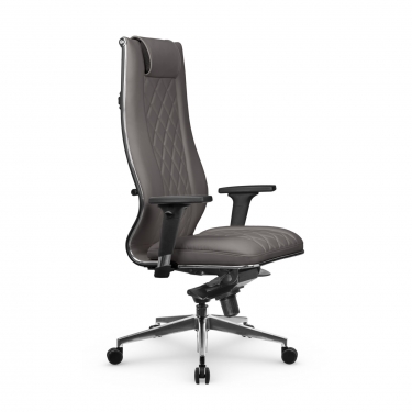 Кресло руководителя Метта Мetta L 1m 50M/2D Infinity Easy Clean MPES Комплект 2 Серое