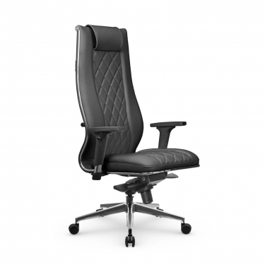 Кресло руководителя Метта Мetta L 1m 50M/2D Infinity Easy Clean MPES Комплект 2 Черное