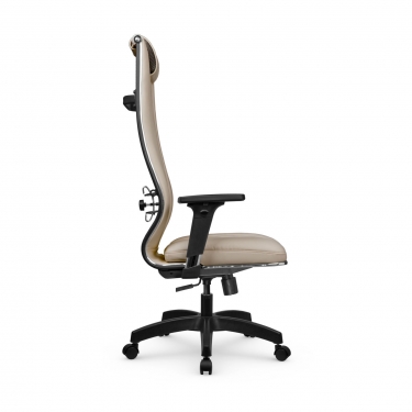 Кресло руководителя Метта Мetta L 1m 50M/2D Infinity Easy Clean MPES Комплект 4 Темно-бежевое