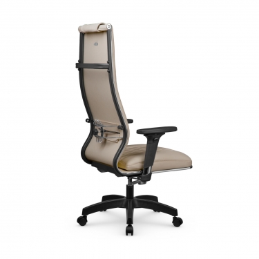 Кресло руководителя Метта Мetta L 1m 50M/2D Infinity Easy Clean MPES Комплект 4 Темно-бежевое